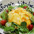 スムージードレッシングで野菜たっぷりサラダオムライス。