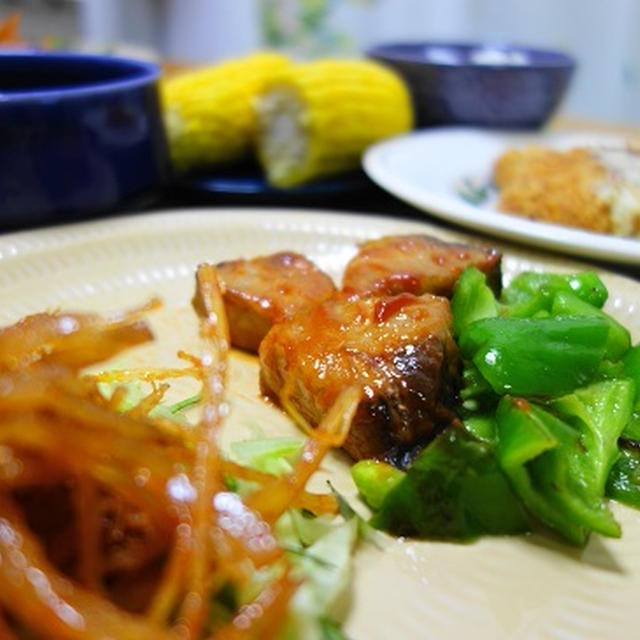 私と息子のいろいろと色々な晩ご飯☆