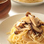 Spaghetti froids aux méli-mélo de champignon