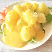 ポテトのだしまろマヨソースがけ