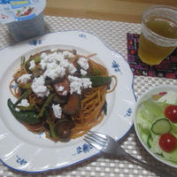 フレッシュチーズとお野菜たっぷりのパスタ