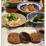 春*鯛ごはん＆しいたけの肉詰め焼き
