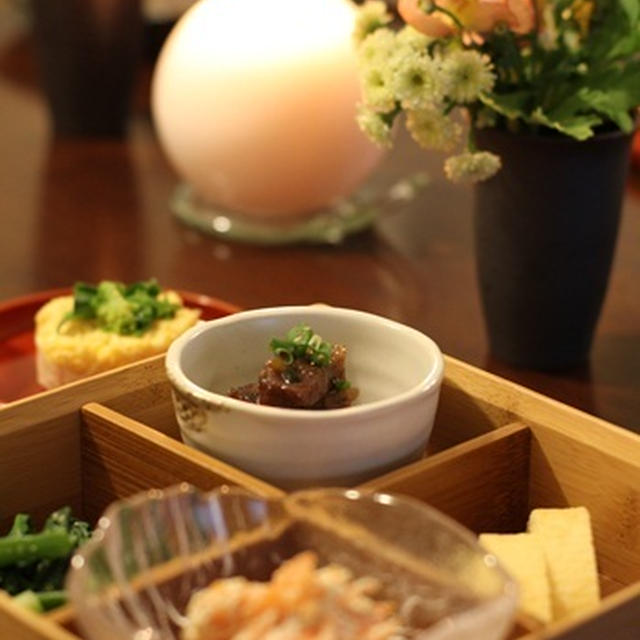 牛肉のしぐれ煮♪お花見のお弁当