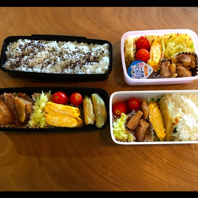 今日のお弁当