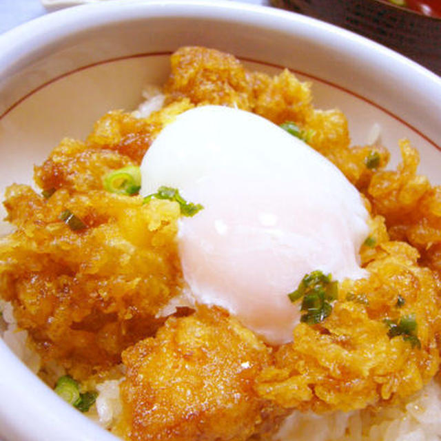 温玉とろとろ　甘辛だれで☆サクふわ鶏天丼 // クックパッドニュースに掲載いただきました♡　