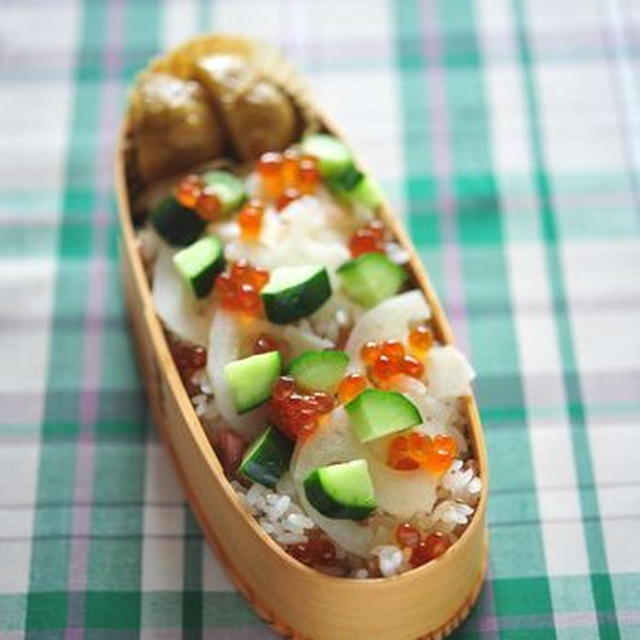 ママ弁「散らし寿司のお弁当」