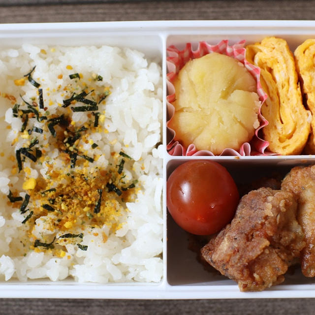 病院行ってきます(^^)三女リクエストのお弁当は野菜少なめ