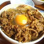すき家の牛丼＊お外ごはん＊