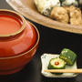 小さなおもてなし一汁一菜 ７　秋なすの煮物と鶏丸