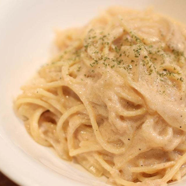 お手軽ランチはやっぱりパスタ( *´艸｀)小エビでちょっとだけリッチテイスト＼(^o^)／