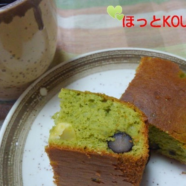 四角い抹茶のケーキ と つくねを作ってみました By 白くまクッキーさん レシピブログ 料理ブログのレシピ満載