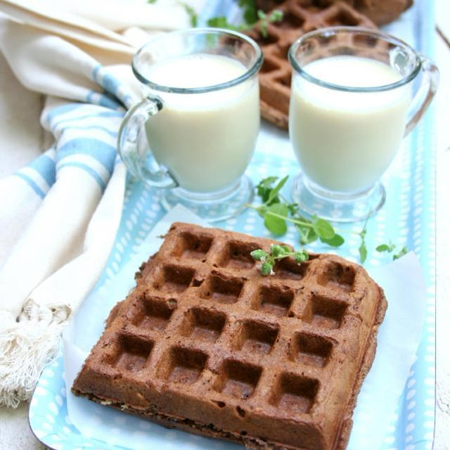 Monkey Waffles-Veganモンキーワッフル