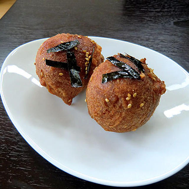 甘しょっぱ・醤油ダレドーナツ