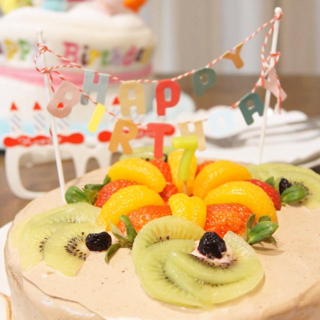 【誕生日ケーキ】7歳のお誕生日