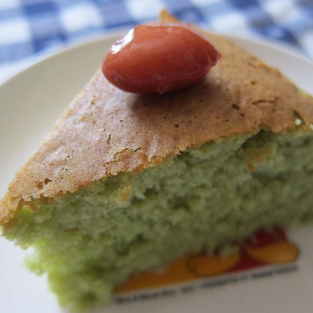 「抹茶蒸しパン」