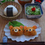 リラックマコロッケで朝ごはん