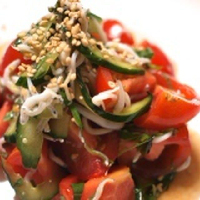 簡単 トマトとシラスのさっぱり和え と つわり By Yukakoさん レシピブログ 料理ブログのレシピ満載
