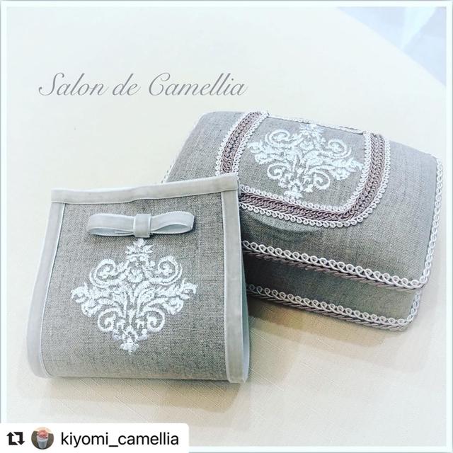 岡山県kiyomi_camellia先生のレッスン作品♡カフェミナージュ︎では王道の？...