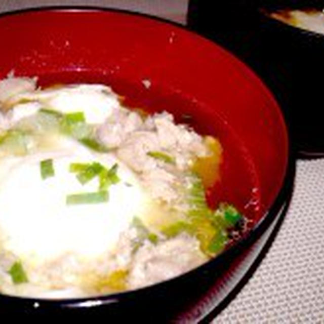 【レシピ】ささやかな贅沢！牛肉と落とし卵のお味噌汁！