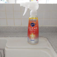 キュキュットCLEAR泡スプレーを使ってみました！