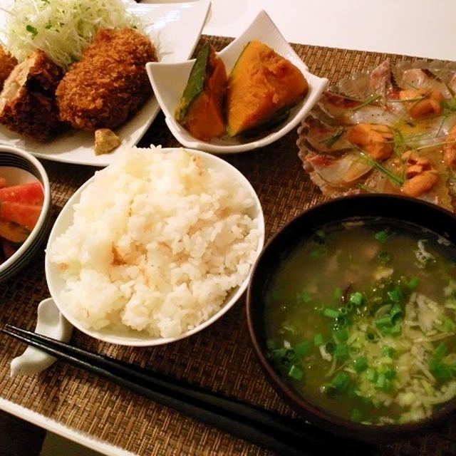 チーズ入りメンチカツとか
