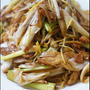 おいしい節約メニュー♪ 乾麺焼そばのレシピ。～牛蒡入り～