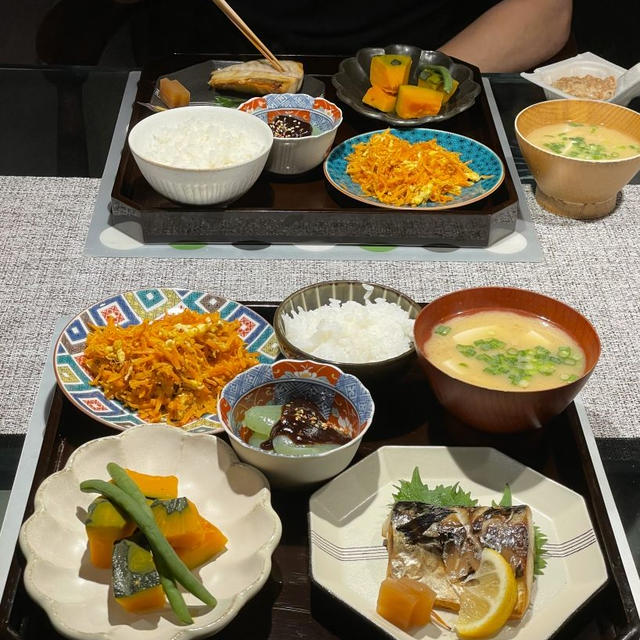 さば塩焼きの献立