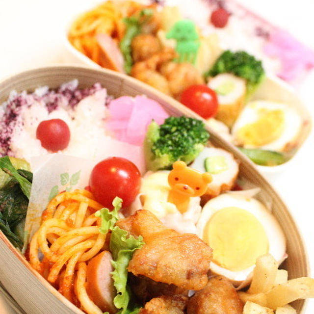 お弁当　大雨