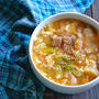 【具沢山なおかずスープ】キャベツと鶏肉のとろみかき玉スープ