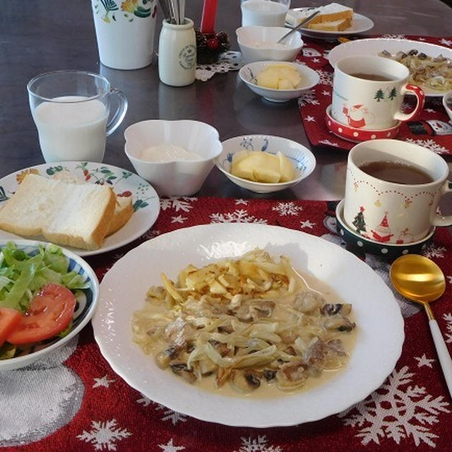 豚肉のゲシュネッツェルテスのレシュティ添え