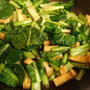 小松菜、茹でるよりも炒める？