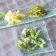 うどの若芽の天ぷら 皮のきんぴら 酢味噌和え＆多肉植物