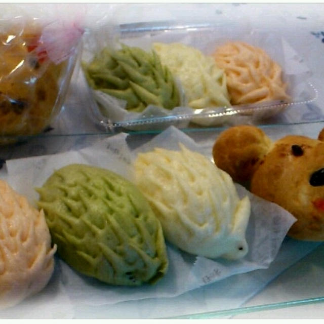 ハリネズミパンとミッキーのパン☆キッズパン教室♪