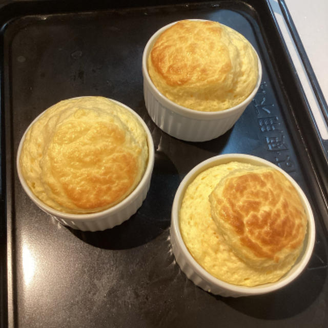 チーズスフレは出来上がりを分単位で逆算？