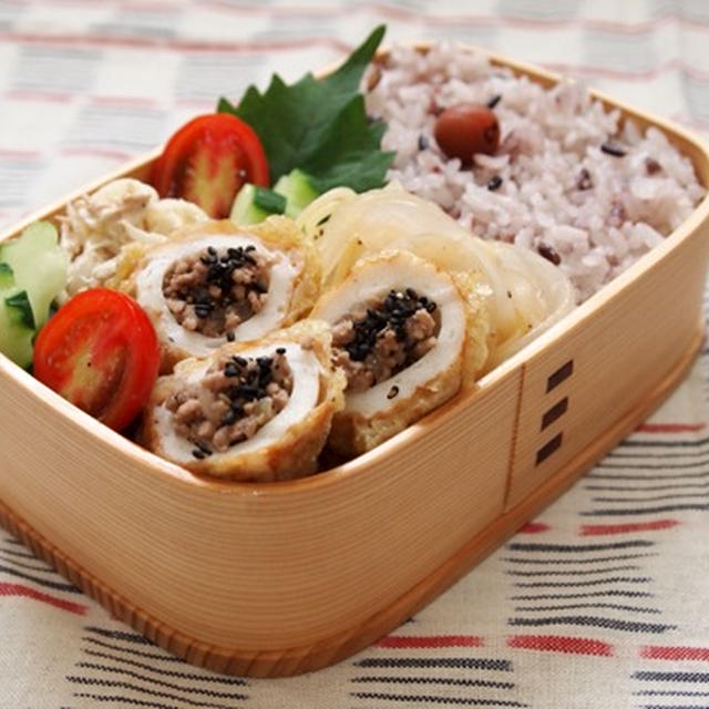 竹輪の肉詰め・・お弁当♪