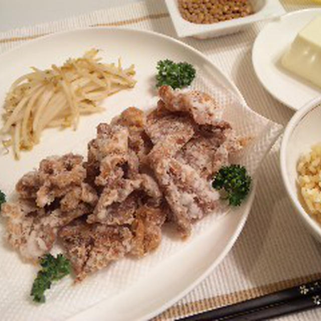 豚肉の竜田揚げ