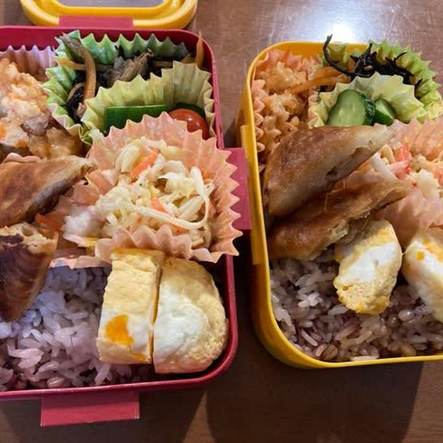 残り物弁当。