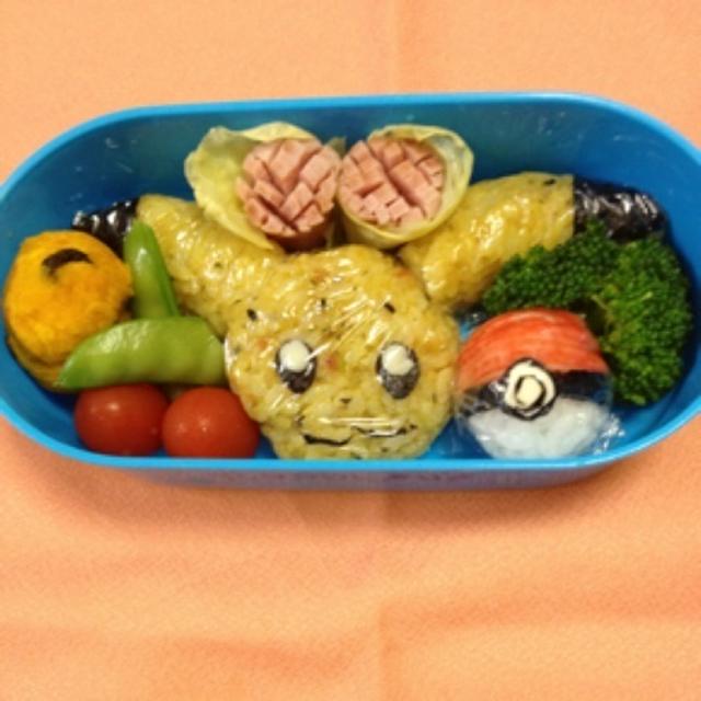 ピカチュウ弁当☆本番