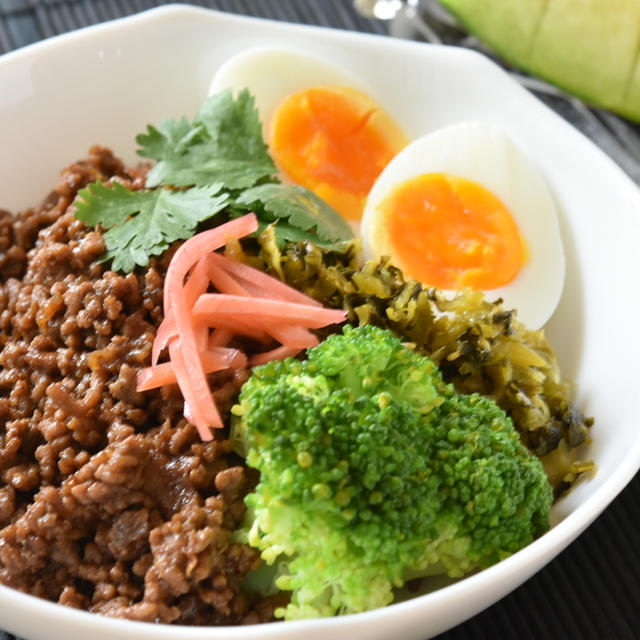 そぼろ魯肉飯のレシピ