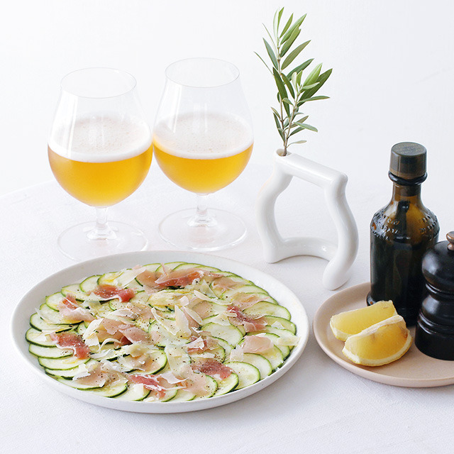 zucchini carpaccio salad