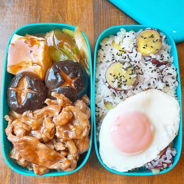 豚こまですき焼き弁当です！！