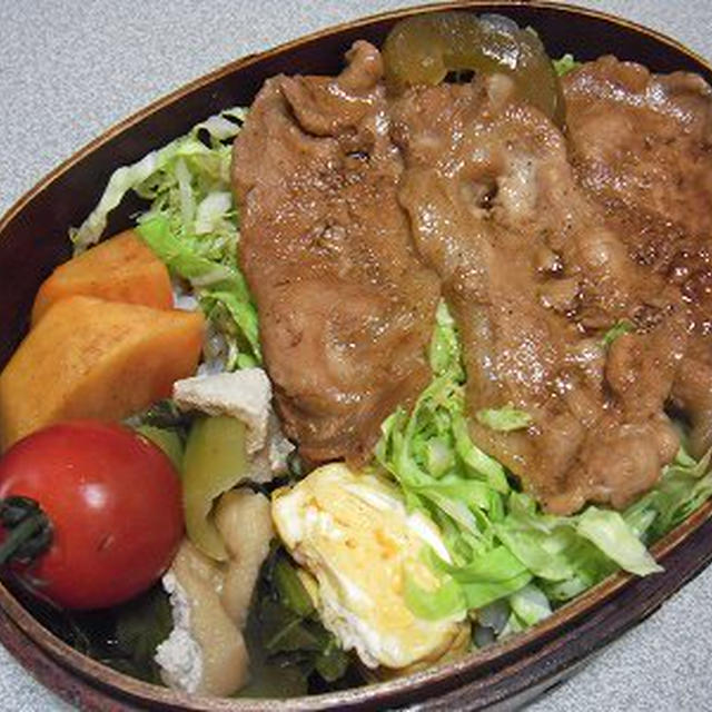 豚丼弁当