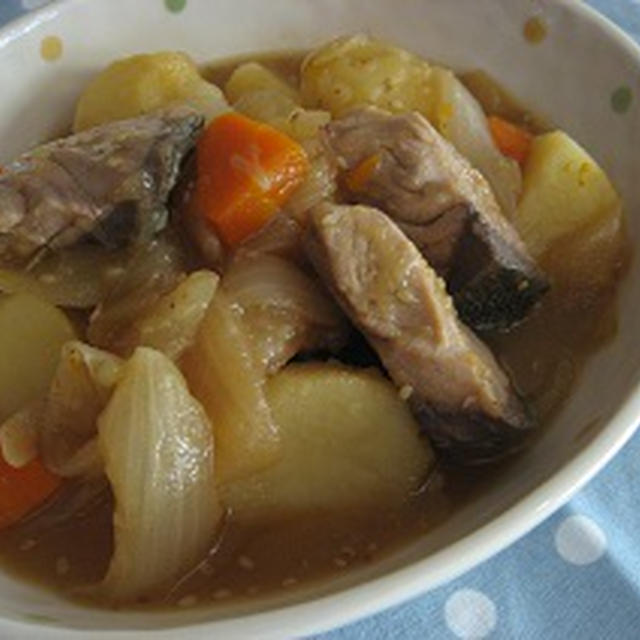 焼肉のたれで「ぶりじゃが」