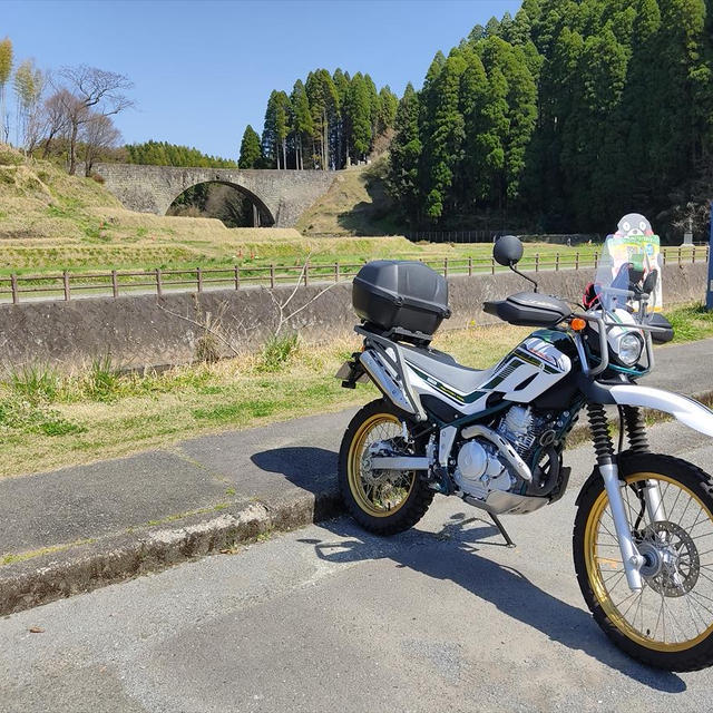 通潤橋、ツーリング日記　、　いわしのなめろう