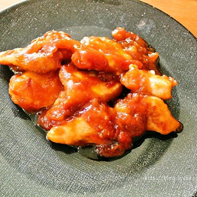 [スパイス大使] 鶏胸肉のピリ辛ケチャップ焼き　レシピ