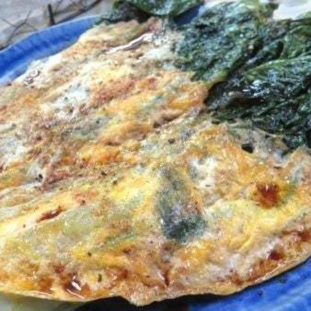 フライパンで簡単美味♪　ロメインレタスのステーキからのピカタ