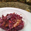 ローフードレシピ。 DEAN  DELUCA　の真似っこで紫キャベツとクルミのサラダ