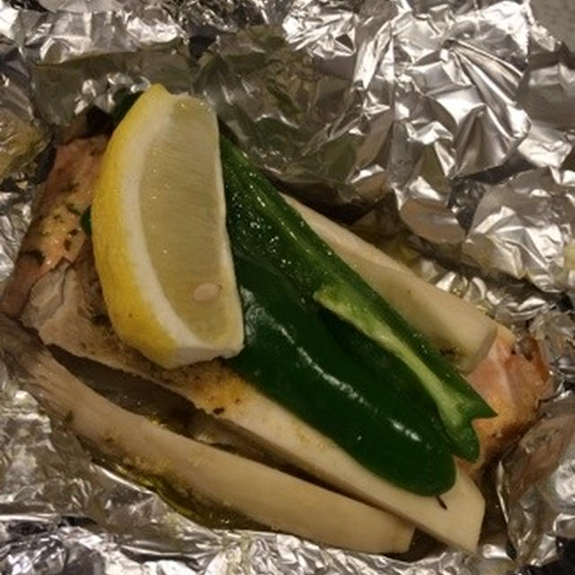 サーモンホイル焼き
