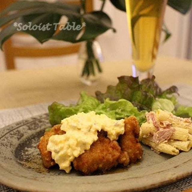 ちょいちょい手抜きだけど激美味し！チキン南蛮♬