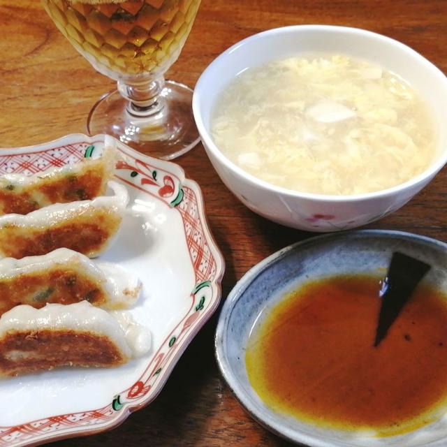 忙しい時に『たまご＋豆腐』の簡単スープと『味の素冷凍ギョーザ』
